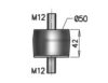 DINEX 80950 Rubber Strip, exhaust system
